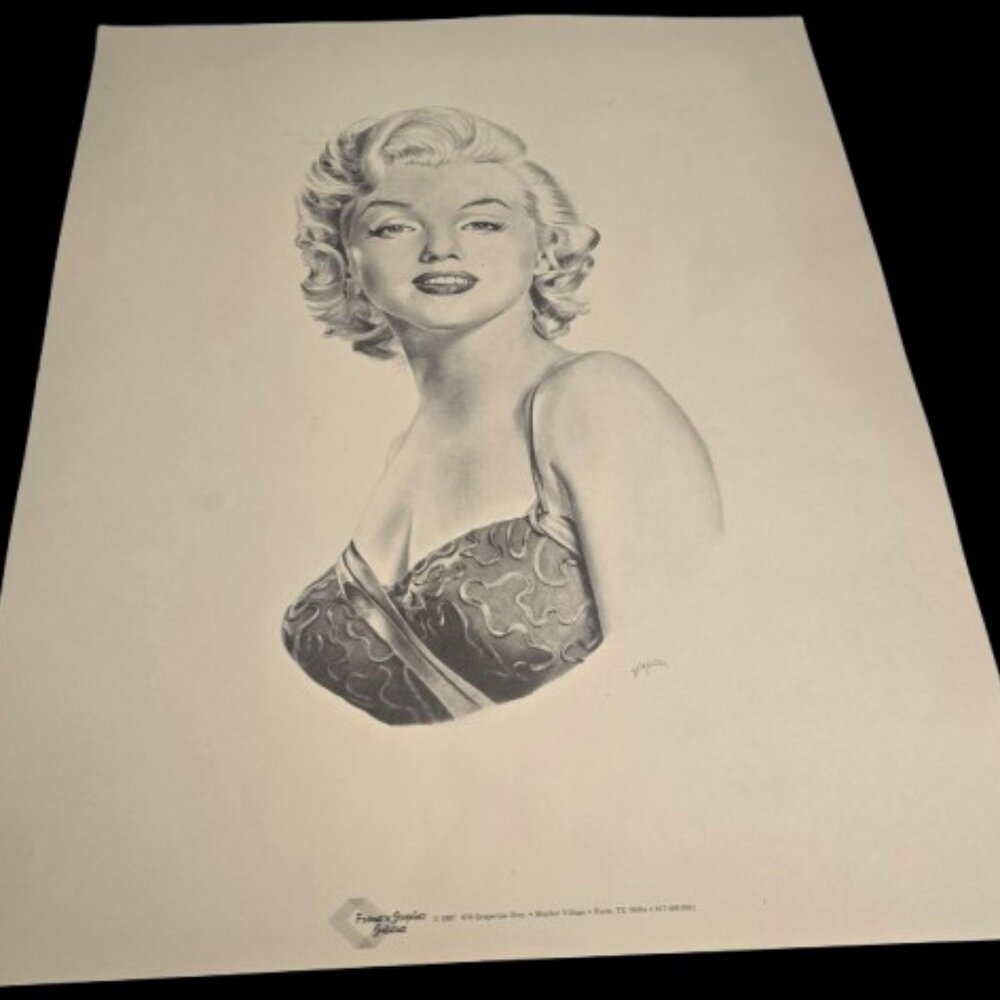 Print of Marilyn Monroe - Unverified Artist